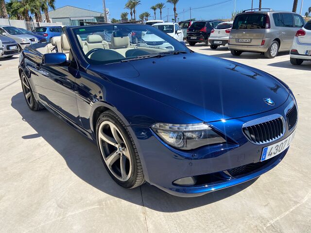 COMING SOON BMW 635D 3.0 CONVERTIBLE AUTO SPANISH RHD IN SPAIN 112000 MILES SUPERB 2008